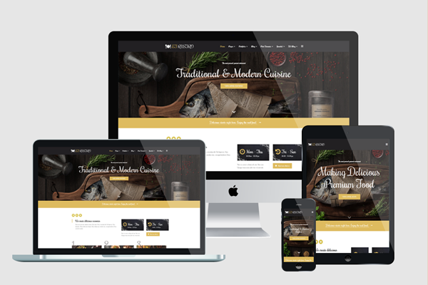 Thiết kế website nhà hàng