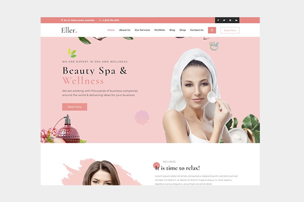 Thiết kế website thẩm mỹ viện